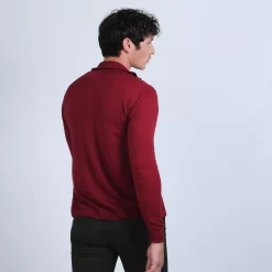 Maison Montagut Vestes Et Gilets>Gilet Zippe En Laine Merinos - Bastian