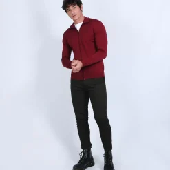 Maison Montagut Vestes Et Gilets>Gilet Zippe En Laine Merinos - Bastian