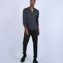 Maison Montagut Vestes Et Gilets>Gilet Zippe En Laine Merinos - Bastian