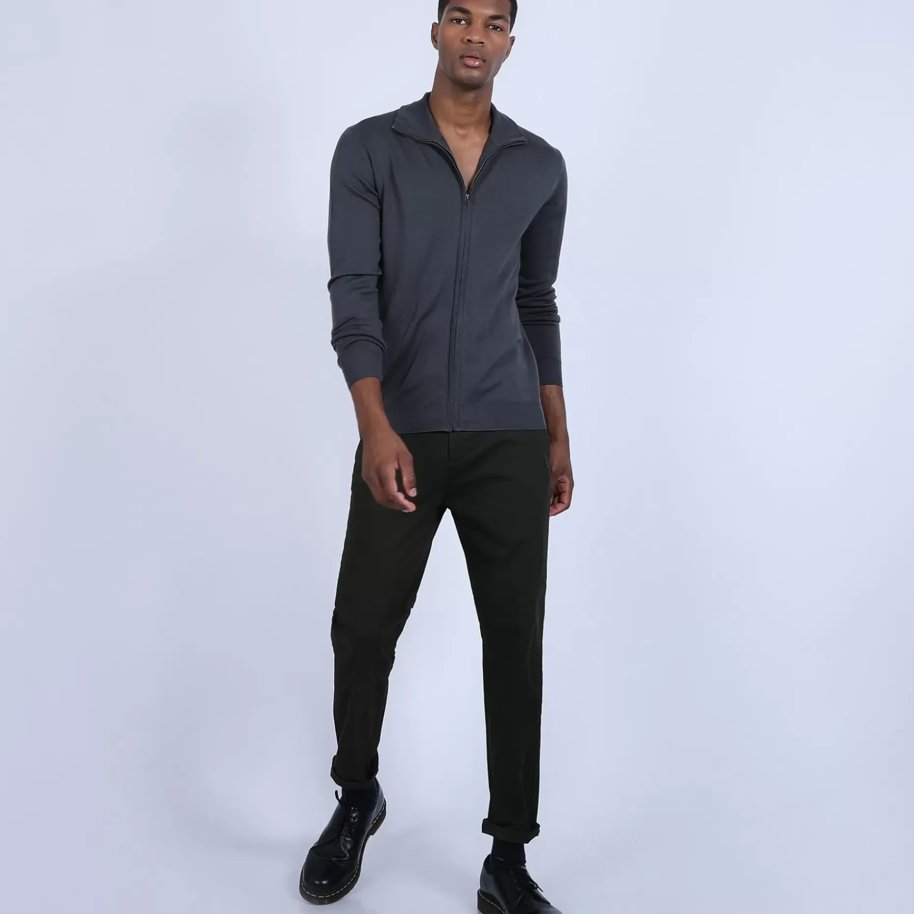 Maison Montagut Vestes Et Gilets>Gilet Zippe En Laine Merinos - Bastian