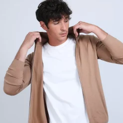 Maison Montagut Vestes Et Gilets>Gilet Zippe En Laine Merinos - Bastian