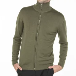 Maison Montagut Vestes Et Gilets>Gilet Zippe En Laine Merinos - Benny