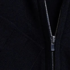 Maison Montagut Vestes Et Gilets>Gilet Zippe En Laine Merinos - Benny