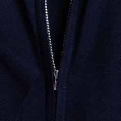 Maison Montagut Vestes Et Gilets>Gilet Zippe En Laine Merinos - Benny