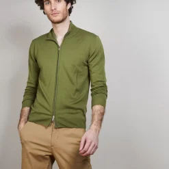 Maison Montagut Vestes Et Gilets>Gilet Zippe En Laine Merinos - Bastian