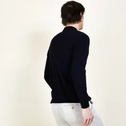 Maison Montagut Vestes Et Gilets>Gilet Zippe En Laine Merinos - Bastian