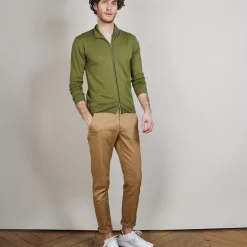 Maison Montagut Vestes Et Gilets>Gilet Zippe En Laine Merinos - Bastian