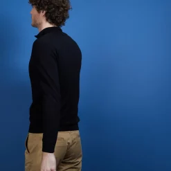Maison Montagut Vestes Et Gilets>Gilet Zippe En Laine Merinos - Bastian