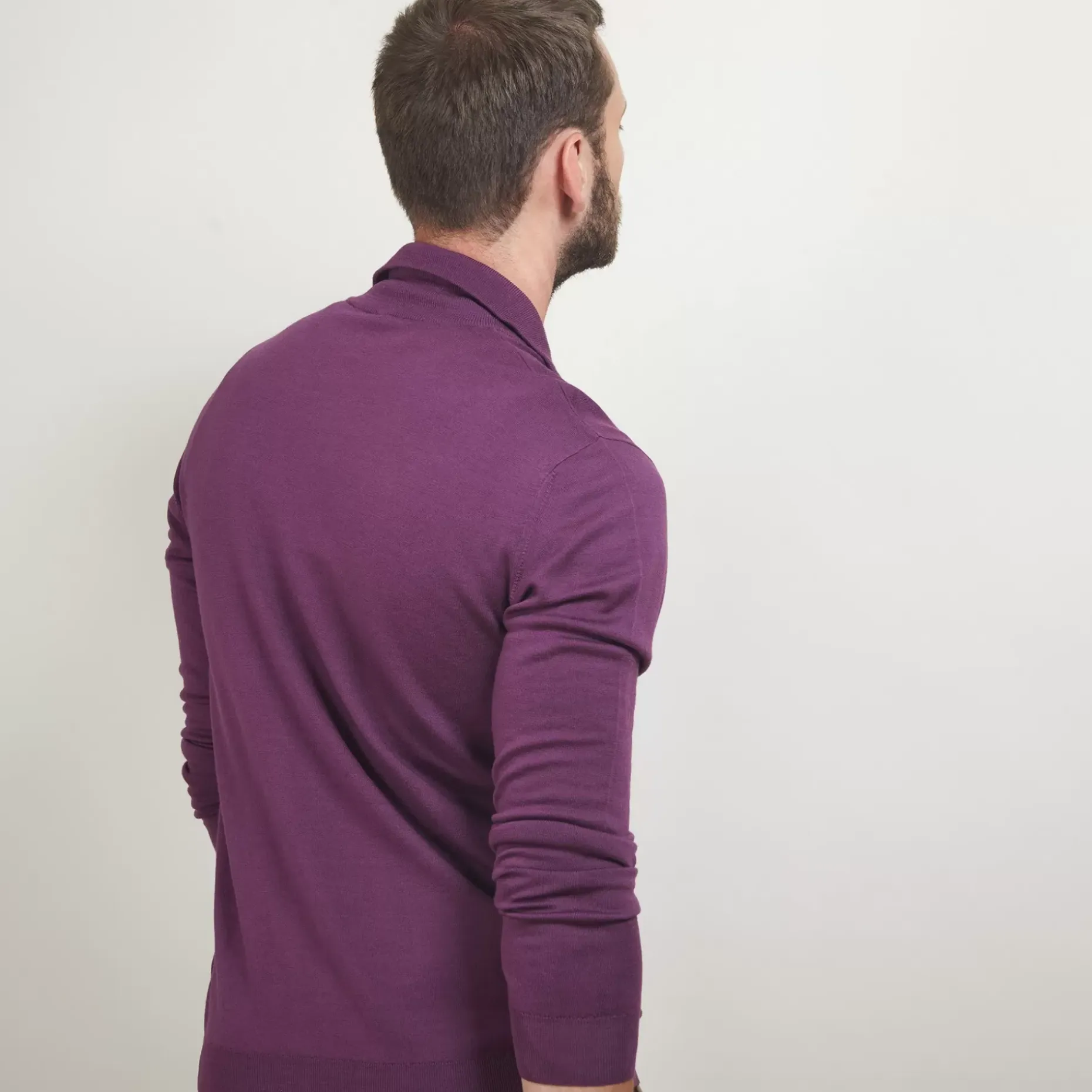 Maison Montagut Vestes Et Gilets>Gilet Zippe En Laine Merinos - Bastian