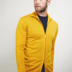 Maison Montagut Vestes Et Gilets>Gilet Zippe En Laine Merinos - Bastian