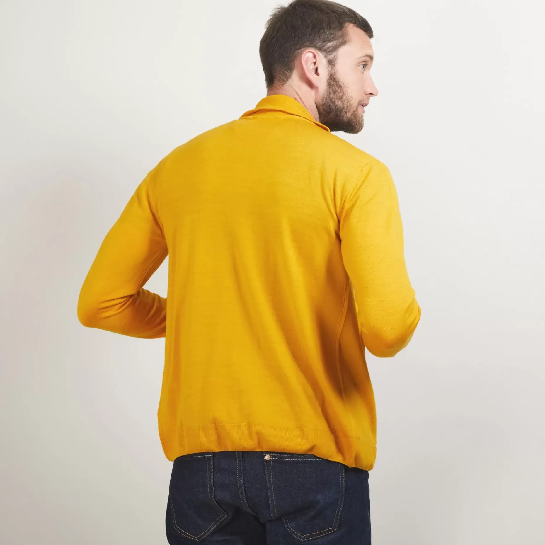 Maison Montagut Vestes Et Gilets>Gilet Zippe En Laine Merinos - Bastian