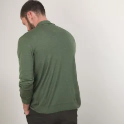 Maison Montagut Vestes Et Gilets>Gilet Zippe En Laine Merinos - Bastian