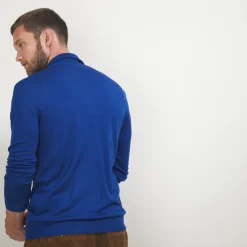 Maison Montagut Vestes Et Gilets>Gilet Zippe En Laine Merinos - Bastian