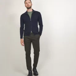 Maison Montagut Vestes Et Gilets>Gilet Zippe En Laine Merinos - Bastian