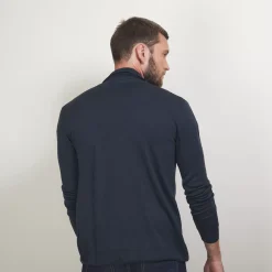 Maison Montagut Vestes Et Gilets>Gilet Zippe En Laine Merinos - Bastian