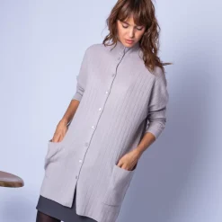 Maison Montagut Vestes Et Gilets>Grande Veste A Boutons En Cachemire - Gaston