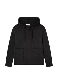 Maison Montagut Pulls>Hoodie A Poches En Coton Brosse - Doc