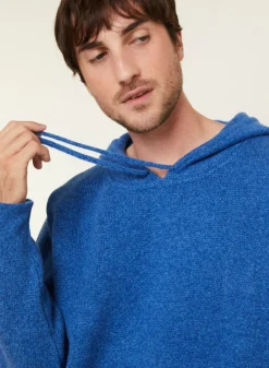 Maison Montagut Pulls>Hoodie Avec Poches En Laine Et Cachemire - Fabio