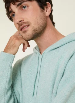 Maison Montagut Pulls>Hoodie Avec Poches En Laine Et Cachemire - Fabio