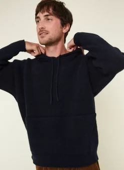 Maison Montagut Pulls>Hoodie Avec Poches En Laine Et Cachemire - Fabio