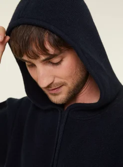 Maison Montagut Pulls>Hoodie Avec Poches En Laine Et Cachemire - Fabio