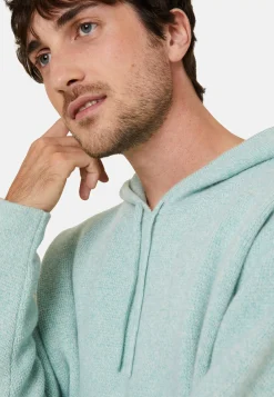 Maison Montagut Pulls>Hoodie Avec Poches En Laine Et Cachemire - Fabio