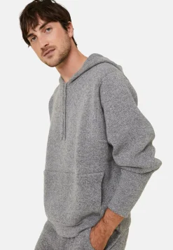 Maison Montagut Pulls>Hoodie Avec Poches En Laine Et Cachemire - Fabio
