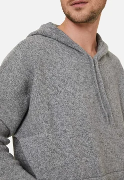 Maison Montagut Pulls>Hoodie Avec Poches En Laine Et Cachemire - Fabio