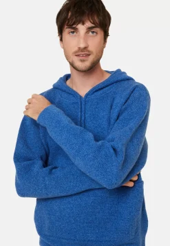 Maison Montagut Pulls>Hoodie Avec Poches En Laine Et Cachemire - Fabio