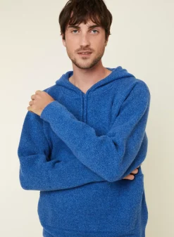 Maison Montagut Pulls>Hoodie Avec Poches En Laine Et Cachemire - Fabio