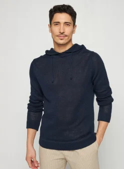 Maison Montagut Pulls>Hoodie Ras Du Cou En Lin - Russell