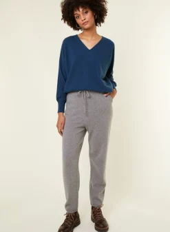 Maison Montagut Pantalons>Jogger A Poches En Cachemire Recycle Et Laine - Anka