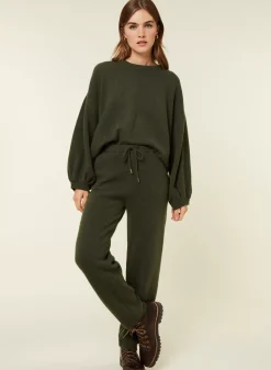 Maison Montagut Pantalons>Jogger A Poches En Cachemire Recycle Et Laine - Anka