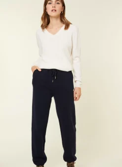 Maison Montagut Pantalons>Jogger A Poches En Cachemire Recycle Et Laine - Anka