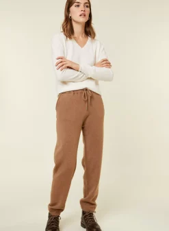 Maison Montagut Pantalons>Jogger A Poches En Cachemire Recycle Et Laine - Anka