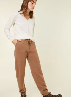 Maison Montagut Pantalons>Jogger A Poches En Cachemire Recycle Et Laine - Anka