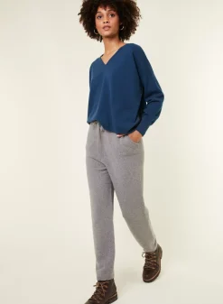 Maison Montagut Pantalons>Jogger A Poches En Cachemire Recycle Et Laine - Anka