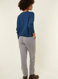 Maison Montagut Pantalons>Jogger A Poches En Cachemire Recycle Et Laine - Anka