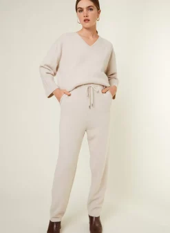 Maison Montagut Pantalons>Jogger A Poches En Cachemire Recycle Et Laine - Anka
