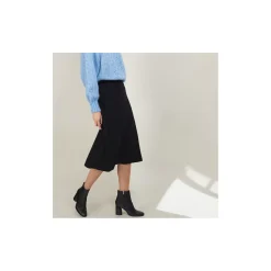 Maison Montagut Jupes>Jupe A Poches En Laine - Grazia