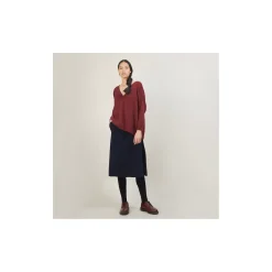 Maison Montagut Jupes>Jupe A Poches En Laine - Grazia