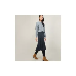 Maison Montagut Jupes>Jupe A Poches En Laine - Grazia