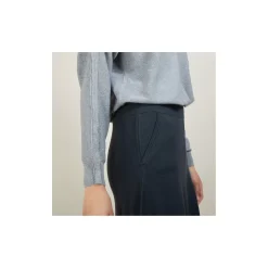 Maison Montagut Jupes>Jupe A Poches En Laine - Grazia