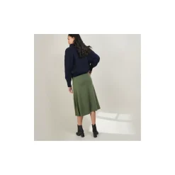 Maison Montagut Jupes>Jupe A Poches En Laine - Grazia
