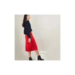 Maison Montagut Jupes>Jupe A Poches En Laine - Grazia