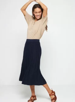 Maison Montagut Jupes>Jupe Longue En Coton Bio - Sixtine