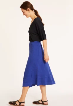 Maison Montagut Jupes>Jupe Longue Evasee En Coton - Meredith