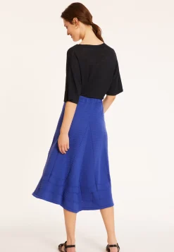 Maison Montagut Jupes>Jupe Longue Evasee En Coton - Meredith