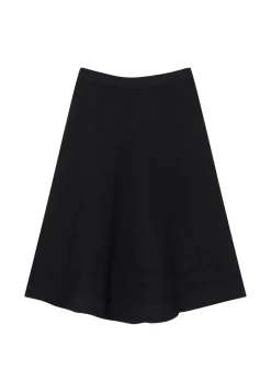 Maison Montagut Jupes>Jupe Longue Evasee En Coton - Meredith
