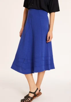 Maison Montagut Jupes>Jupe Longue Evasee En Coton - Meredith